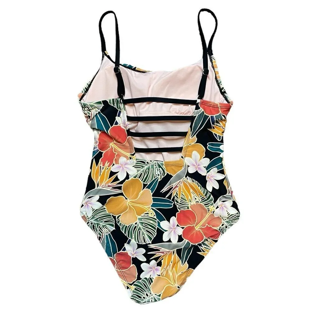 HURLEY One Piece Swimsuit Size Medium